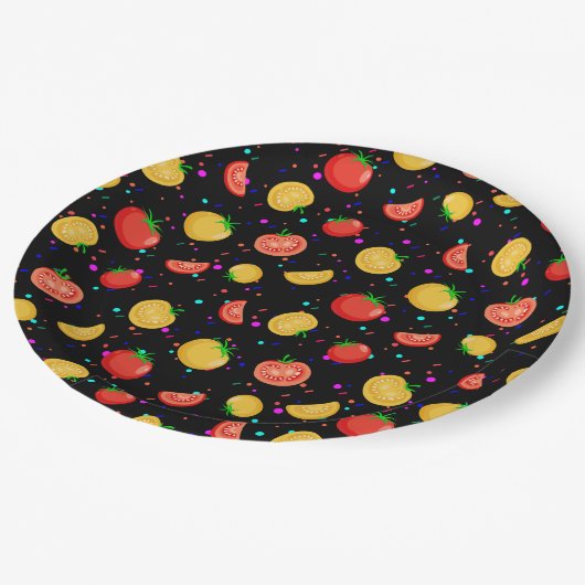 Roma Pappteller (Schrägansicht)