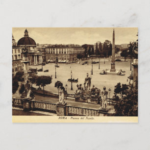 Roma, Piazza del Paulo Postkarte