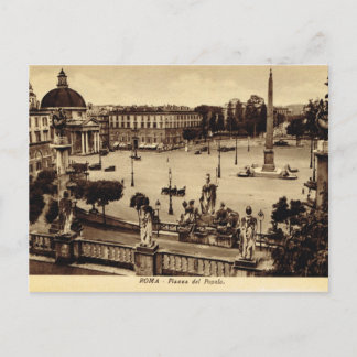 Roma, Piazza del Paulo Postkarte