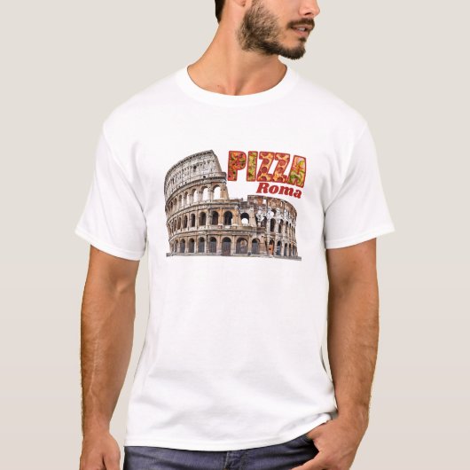 ROMA PIZZA T-Shirt (Vorderseite)