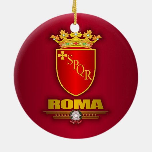 Roma (Rom) Bekleidung Keramik Ornament (Hinten)