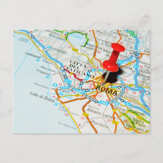 Roma (Rom) Italien Postkarte (Vorderseite)