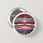Roma Romani Österreichisch Baum Wurzel Button (Vorne & Hinten)