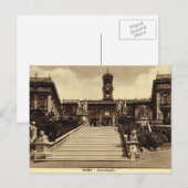 Roma, Schritte nach Campodoglio Postkarte (Vorne/Hinten)