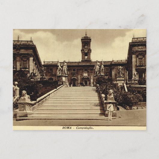Roma, Schritte nach Campodoglio Postkarte (Vorderseite)
