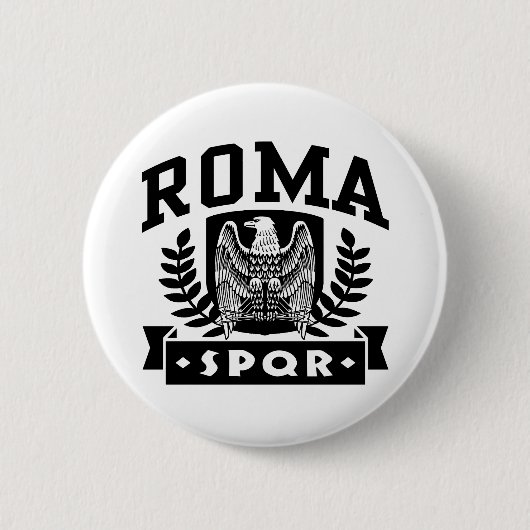 Roma SPQR Button (Vorderseite)