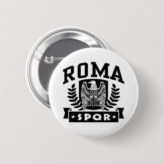 Roma SPQR Button (Vorne & Hinten)