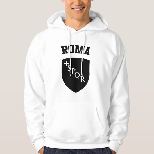 Roma-Wappen Hoodie (Vorderseite)