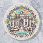 Roma Whisperbrunnen Getränkeuntersetzer