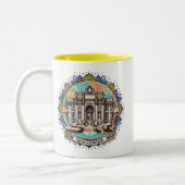 Roma Whisperbrunnen Zweifarbige Tasse (Links)