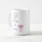 Romaine Calm & Turnip Kaffeetasse (Vorderseite Links)