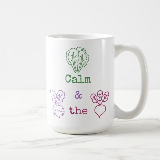 Romaine Calm & Turnip Kaffeetasse (Rechts)
