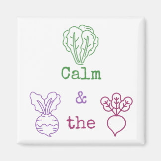 Romaine Calm & Turnip Magnet