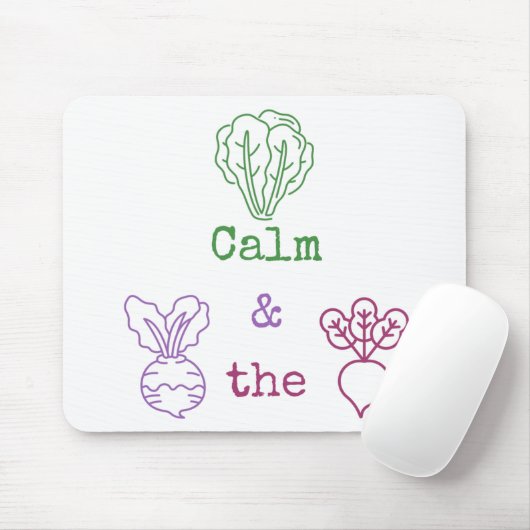 Romaine Calm & Turnip Mousepad (Mit Mouse)