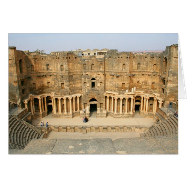Roman Amphitheater, Bosra, Syrien (Vorderseite (Horizontal))