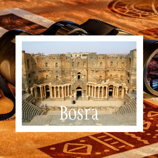 Roman Amphitheater, Bosra, Syrien Postkarte