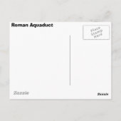 Roman Aquadukt Postkarte (Rückseite)