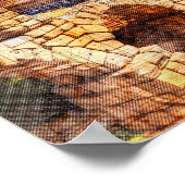 Roman Aqueduct, Segovia. Spanien Poster (Ecke)