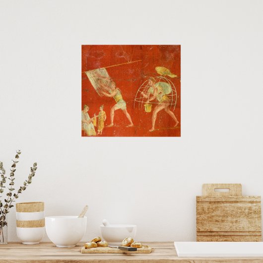 Roman Art Poster (Küche)