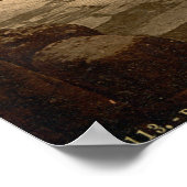 Roman Bäder und Abtei I, Bath, Somerset, England Poster (Ecke)