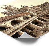 Roman Bäder und Abtei, IV, Bath, England, Klassike Poster (Ecke)