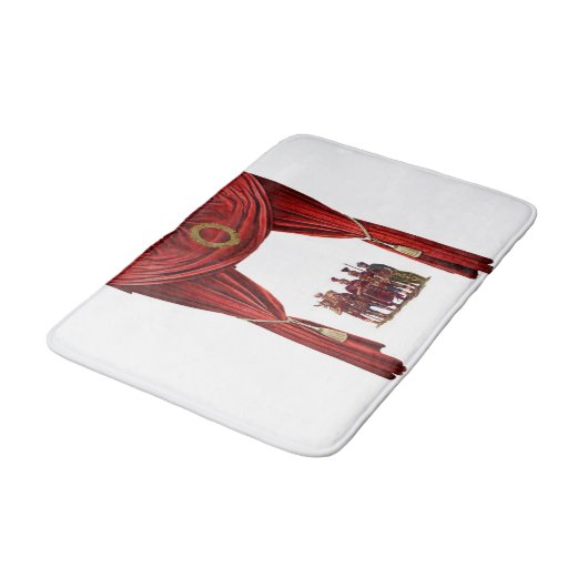 Roman Badezimmer Bathmat Badematte (Schrägansicht)