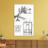 Roman Ballistische Maschinen, aus der Enzyklopädie Leinwanddruck (Insitu (Wohnzimmer))