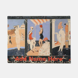 Roman Bath Floor Mat Fußmatte