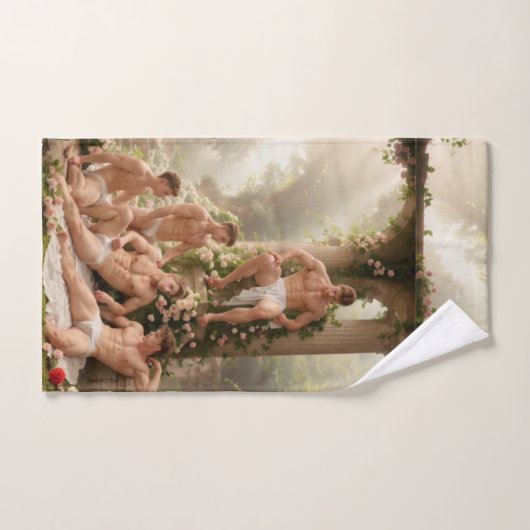 Roman Baths Neo-Classical Designer Badhandtuch Set (Handtuch)