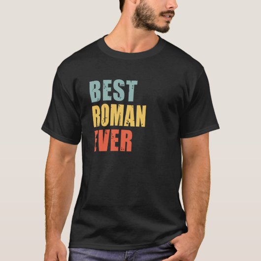 Roman Best je Roman T-Shirt (Vorderseite)