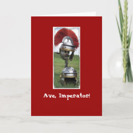 Roman Birthday Card Karte