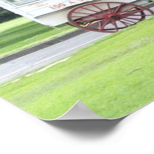 Roman Candy Cart Poster (Ecke)