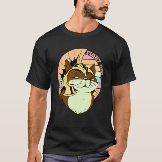Roman Cat Soldier Helmet Kostüme A Galea Kitten Te T-Shirt (Vorderseite)