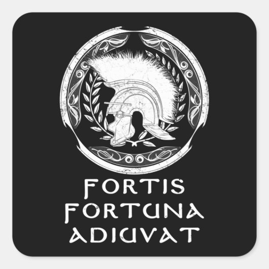 Roman Centurion Classic Round Aufkleber (Vorderseite)