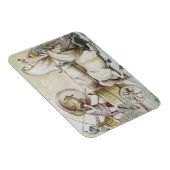 Roman Charioteers, aus "Costumi dei Romani", engr Magnet (Rechte Seite)