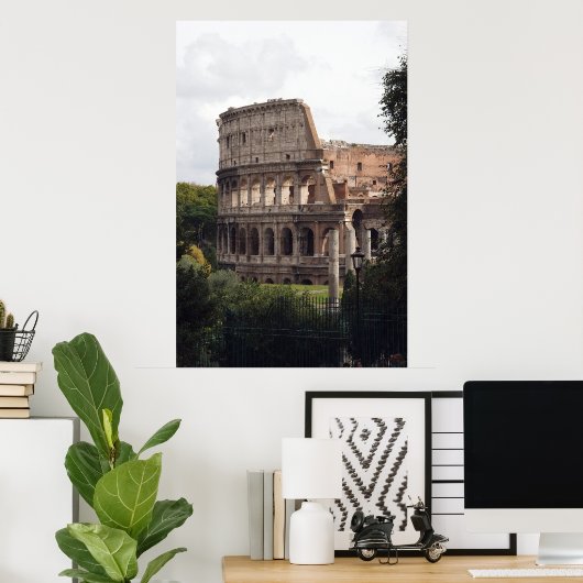 Roman Coliseum Poster (Heimbüro)