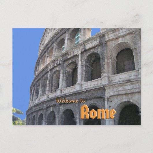 Roman Coliseum Postkarte (Vorderseite)
