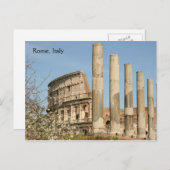 Roman Coliseum Postkarte (Vorne/Hinten)