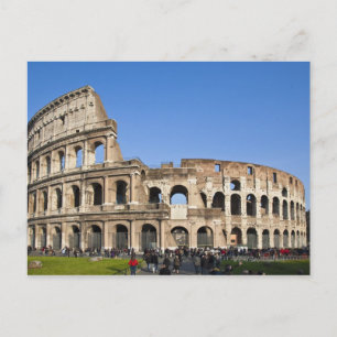 Roman Coliseum Postkarte