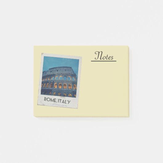 Roman Colosseum at Night Post-it Klebezettel (Vorderseite)