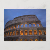 Roman Colosseum at Night Postkarte (Vorderseite)