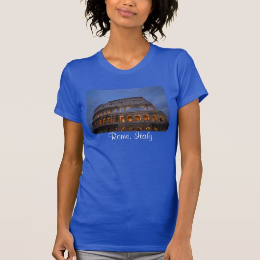 Roman Colosseum at Night T-Shirt (Vorderseite)