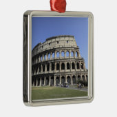 Roman Colosseum Lazio, Italien Silbernes Ornament (Rechts)