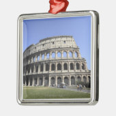 Roman Colosseum Lazio, Italien Silbernes Ornament (Links)
