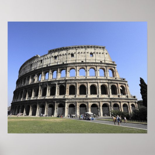 Roman Colosseum Lazio, Italy Poster (Vorne)