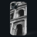 Roman Colosseum with Architectural Drawings iPhone 13 Hülle<br><div class="desc">A picture of the Roman Colosseum complete with architectural drawings of the archways. One of the new seven wonders of the world,  the style of the building still still einflussmöglichkeiten modern design. A great gift for someone who loves architecture or studying ancient ancient Rom.</div>