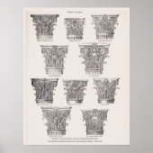 Roman Columns Corinthian Style Architektur Poster (Vorne)