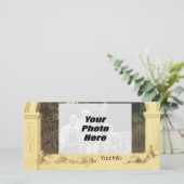 Roman Columns Foto Cards (Stehend Vorderseite)