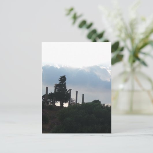 Roman Columns in Byblos Postkarte (Stehend Vorderseite)