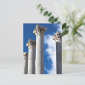 Roman Columns Postkarte (Stehend Vorderseite)